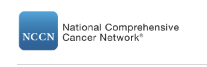 El logo de la sociedad americana dedicada a publicar las guías de tratamiento del cáncer muy importante para los dermatólogos