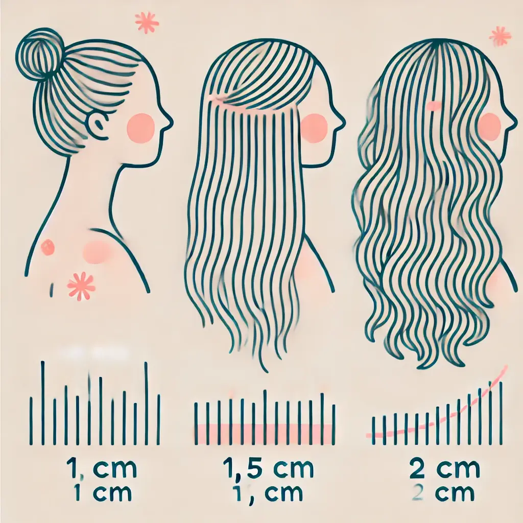 Cuanto crece el pelo en un mes