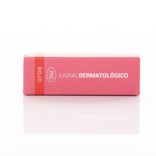 Bálsamo Labial Rojo - pintalabios hidratante dermatológico - Imagen 3