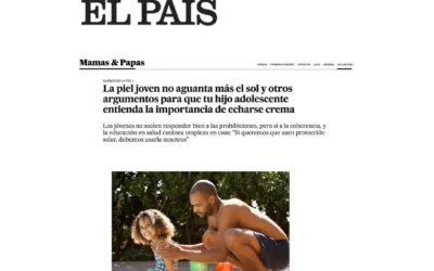 Entrevista sobre adolescentes y protección solar en el pais con la dra fernández-guarino