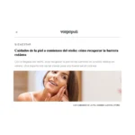 Cuidados de la piel en otoño
