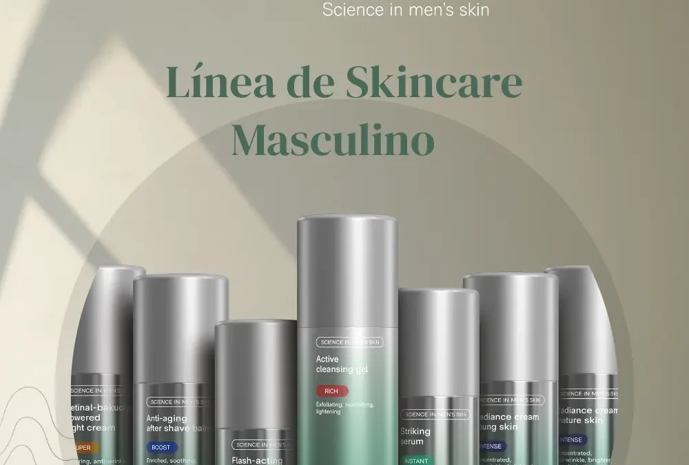 Linea de cremas para hombres de alta gama en Madriderma