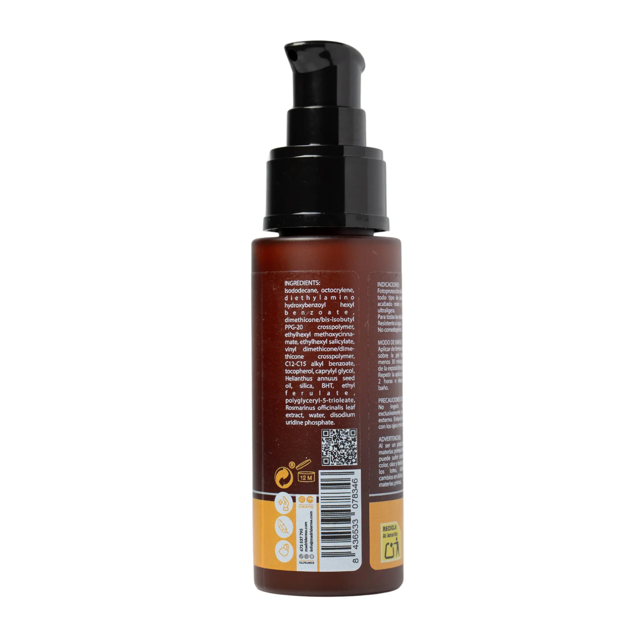 Protector Solar Facial Invisible Spf50 – Amplio Espectro Uva/Uvb – Protección Solar De Luz Azul E Infrarrojos 4 Protector solar facial invisible