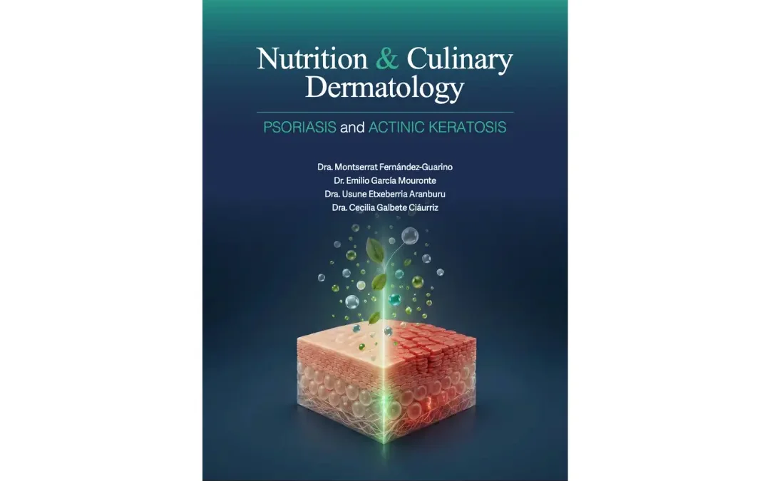 Microbiota y piel: Libro de Dermatología culinaria, la dermatología se sienta en la mesa